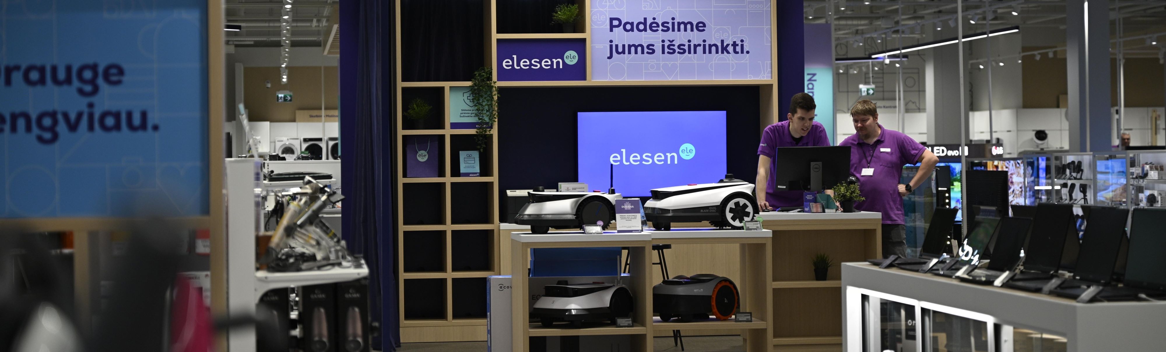 Elesen parduotuvė PC Ozas