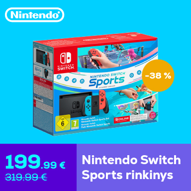 Nintendo Switch Sports rinkinys –38 %
